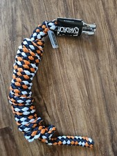 ESKADRON Führstrick Anbinder orange weiss Panikhaken Strick für Halfter NEU