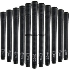 The Grip Master-Master Perforated Leather Grips Standard/Midsize Black/Blue/Red