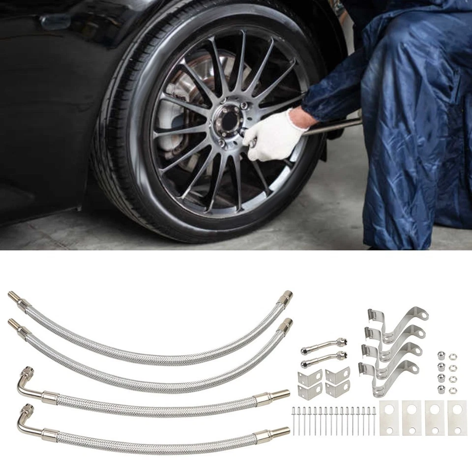 Stainless Steel Extension Kit for Effortless Inflation of Car and Truck Tires - Image 2 of 4