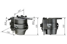 KRAFTSTOFFFILTER FÜR CITROËN C3 I (FC , FN ) - BOSCH 0 450 906 460
