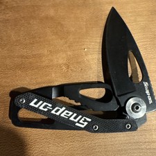 Snap-on Black G10 Folding Pocket Knife