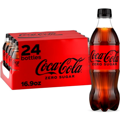  Coca-Cola Zero Sugar 16.9 fl oz Bottles 24 Pack FREE SHIPING!!!!