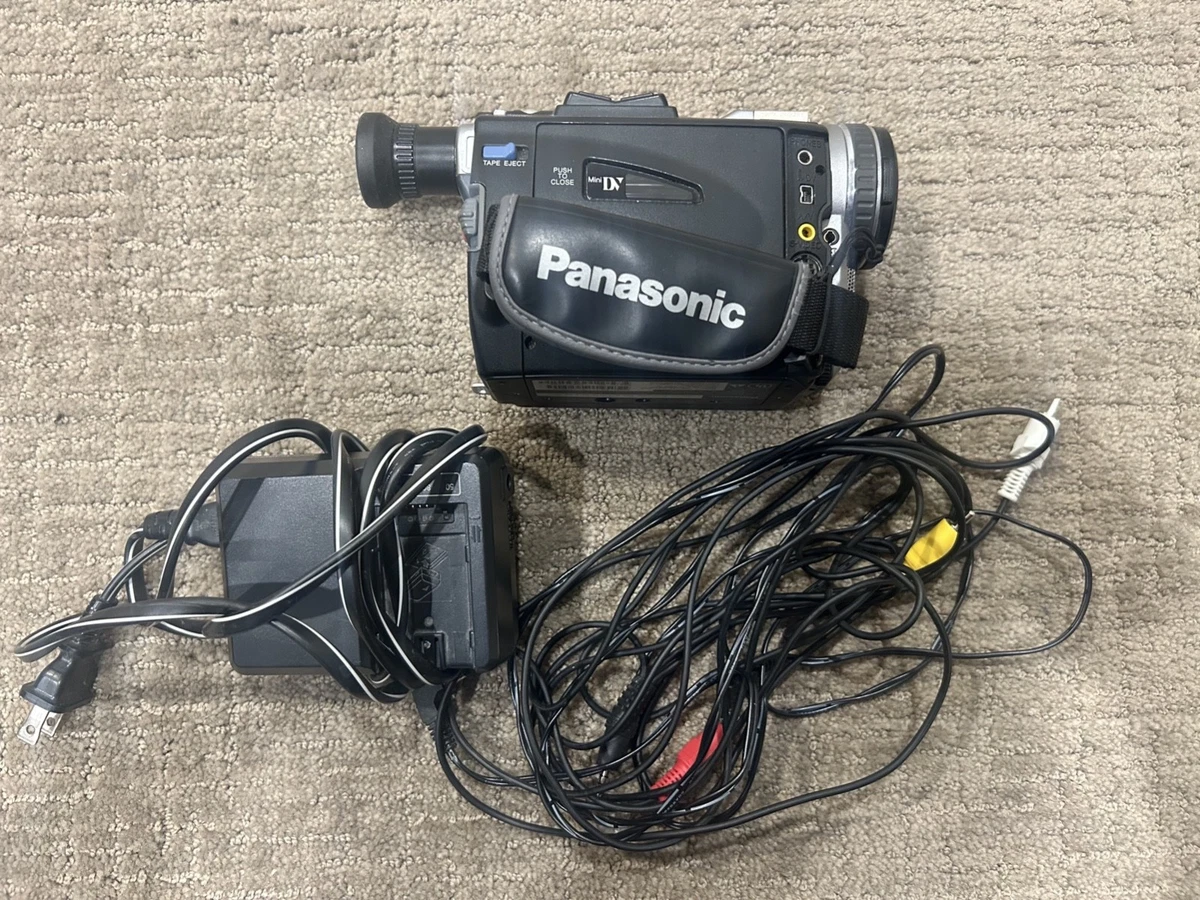 Panasonic Palmcorder MiniDV 300x Digital Zoom Camcorders for sale
