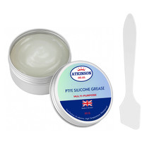 Silicone PTFE Grease 30 g Low Friction Lubricant for Plastics & Metals Atkinson