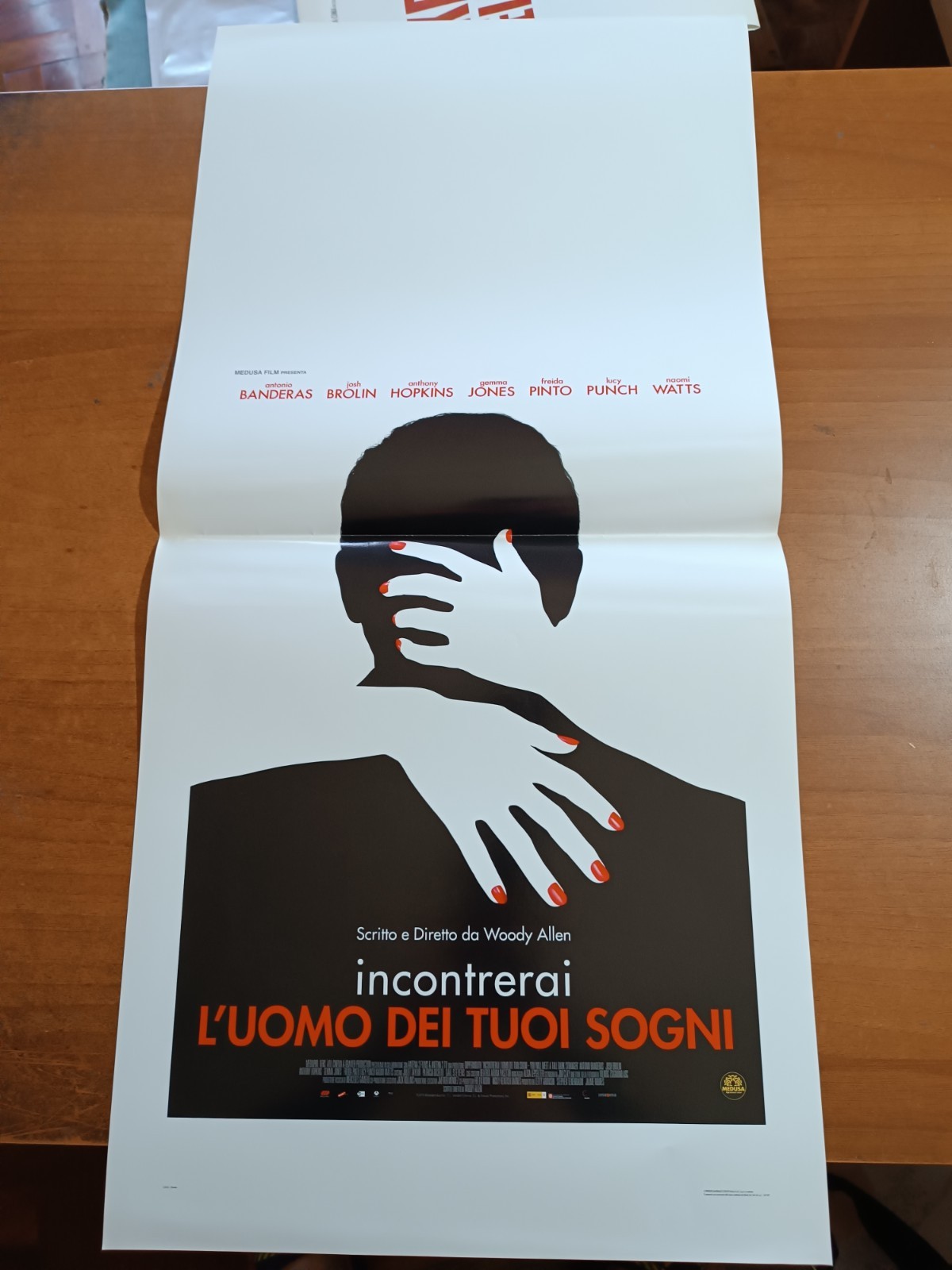 Locandina originale film Incontrerai l'uomo dei tuoi sogni (2010) - Regia di Woody Allen