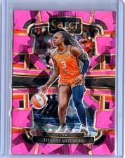 2024 Panini Select WNBA #44 Tiffany Mitchell Prizms Pink Ice