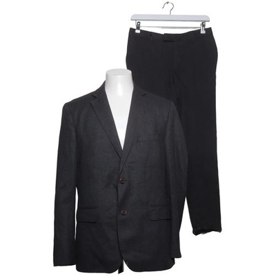 Vitale Barberis Canonico, Anzug, Größe: 52, Acetat/Wolle, Grau, Fischgräte #AXV