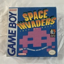 Nintendo Game Boy Space Invaders (1994) Complete Box Manual Cartridge