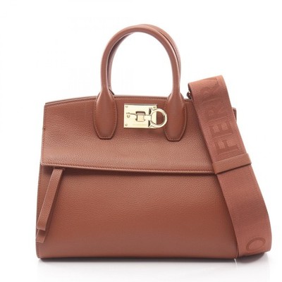 Salvatore Ferragamo THE STUDIO21 shoulder crossbody Handbag AU-21/H159 leather