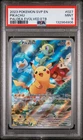 2023 POKEMON SVP PALDEA EVOLVED ELITE TRAINER BOX PIKACHU PSA 9