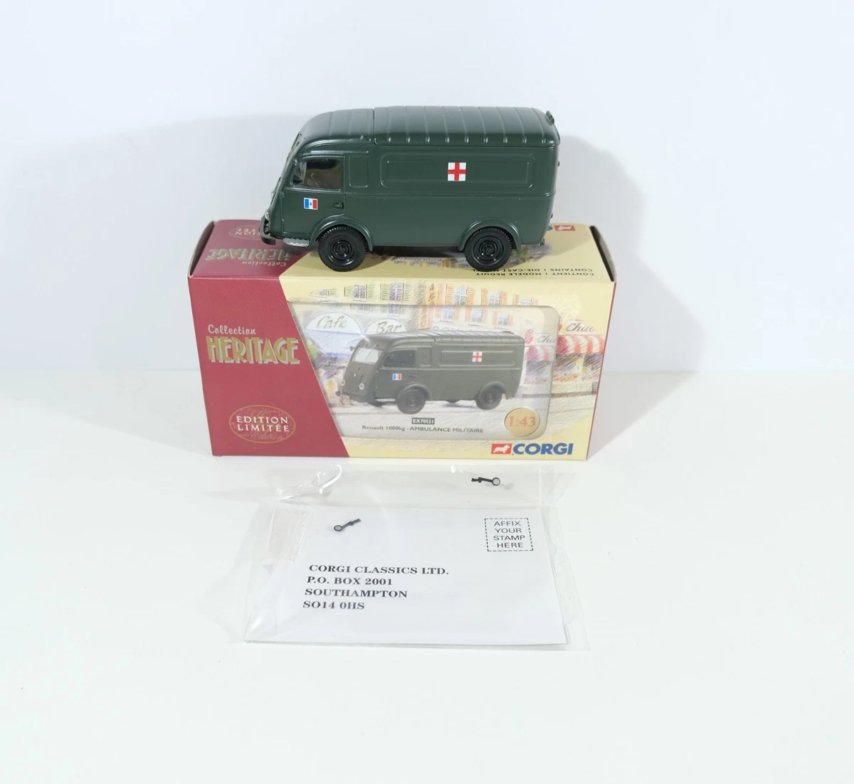 CORGI COLLECTION HERITAGE Renault 1000kg avec Bouteilles - SIC EUR 15