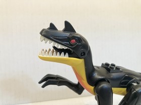 Lego Dinosaur Mutant Raptor / Velociraptor Figure from Dino Attack 7295 7474
