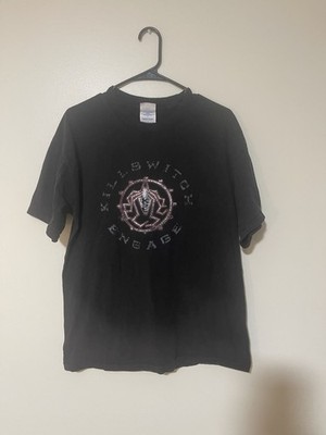 Killswitch Engage Vintage T Shirt 2000's Concert Tour Metal Core Band Large KSE