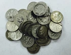 FANTASTIC SILVER ROOSEVELT DIME ROLL! 40 COINS! MUST OWN! WOW! NR #P1532
