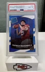 2017 Panini Donruss - Rated Rookie Patrick Mahomes II #327 (RC) PSA 8