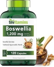 Boswellia Serrata Herbal Extract Capsules  1200 MG/Capsule 120 Capsules  ...