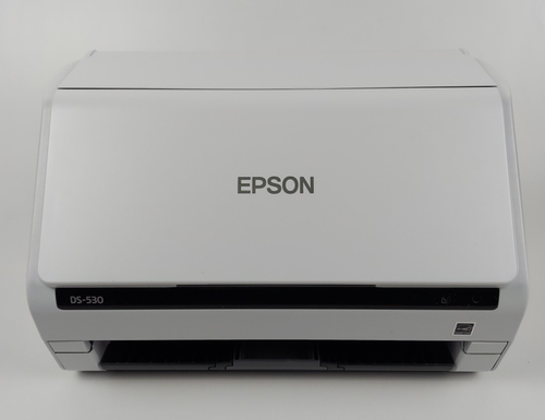 Epson DS-530 J381A Color Duplex Sheet-Fed Document Scanner - TESTED w/  Cords - Picture 1 of 14