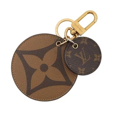 LOUIS VUITTON Keychain Illustre Monogram/Monogram Reverse Canvas Giant Brown...