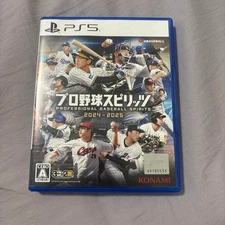 Professional Baseball Spirits 2024-2025 PS5 Game KONAMI Japan