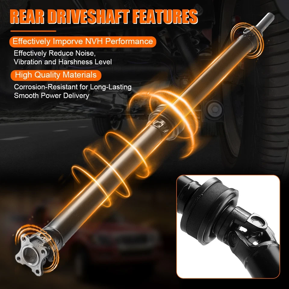 Rear Driveshaft Prop Shaft Assembly for Nissan D21 1988-94 2.4L Manual Trans RWD Foto 3 de 4