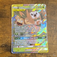 Pokémon Rowlet & Alolan Exeggutor GX 1/236 Sm-Unified Minds Ultra Rare Holo Eng on eBay