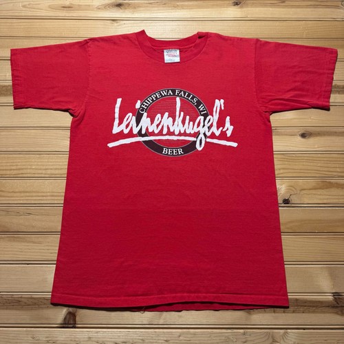 Chippewa, Vintage 90s Leinenkugel's Chippewa Falls WI Beer Graphic T-Shirt USA - Large