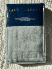 Ralph Lauren Cassie Sonya Euro Sham Celadon Linen Velvet Trim New In Package