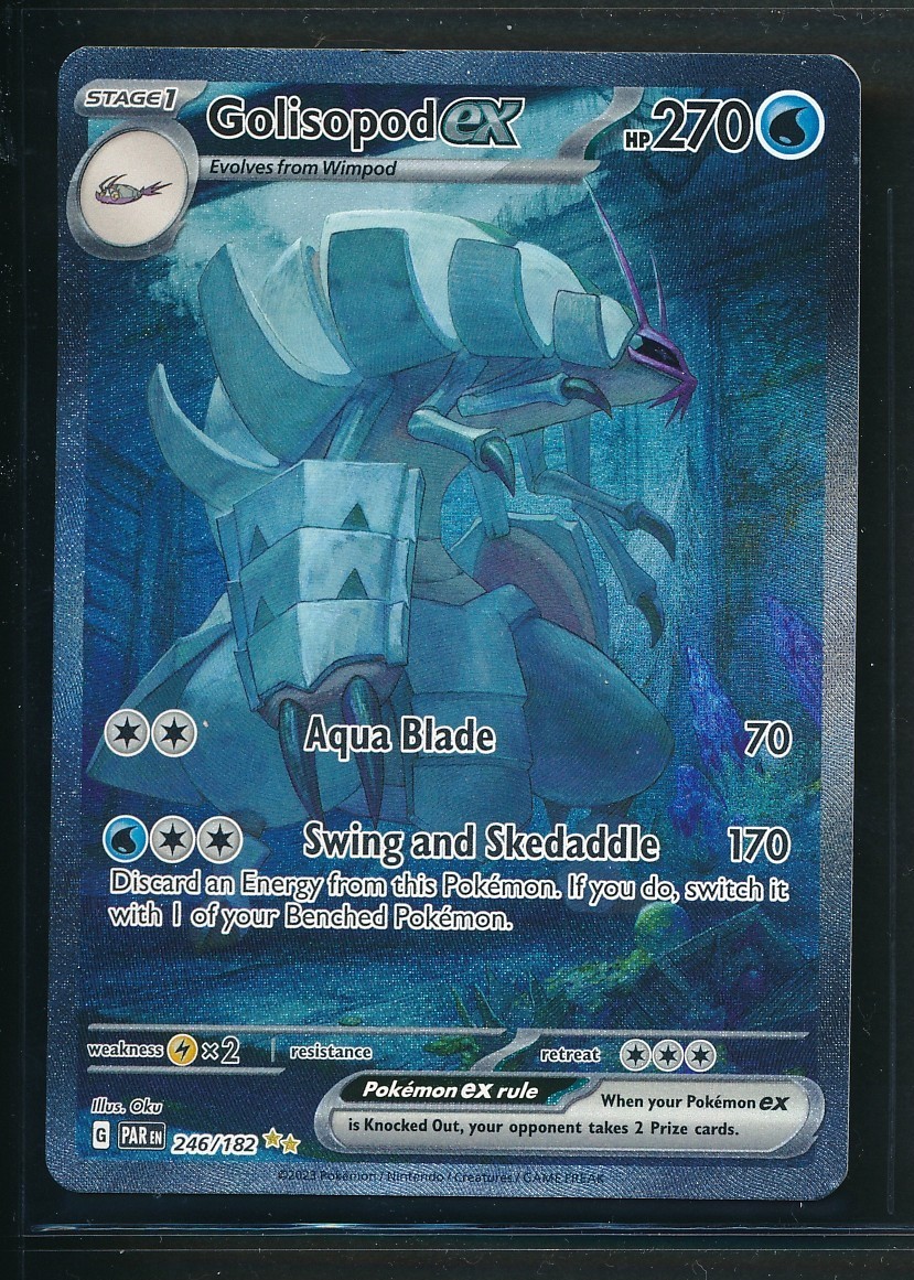 Pokemon Paradox Rift: Golisopod EX 246/182 ~ EX-MT to NM