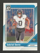 2024 Donruss Optic Football NFL Base Cards #91 Gabriel Davis Jaguars