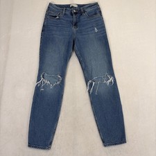 Abercrombie  Fitch Jeans Womens Blue 28  6R The Skinny High Rise Bnfts Charity