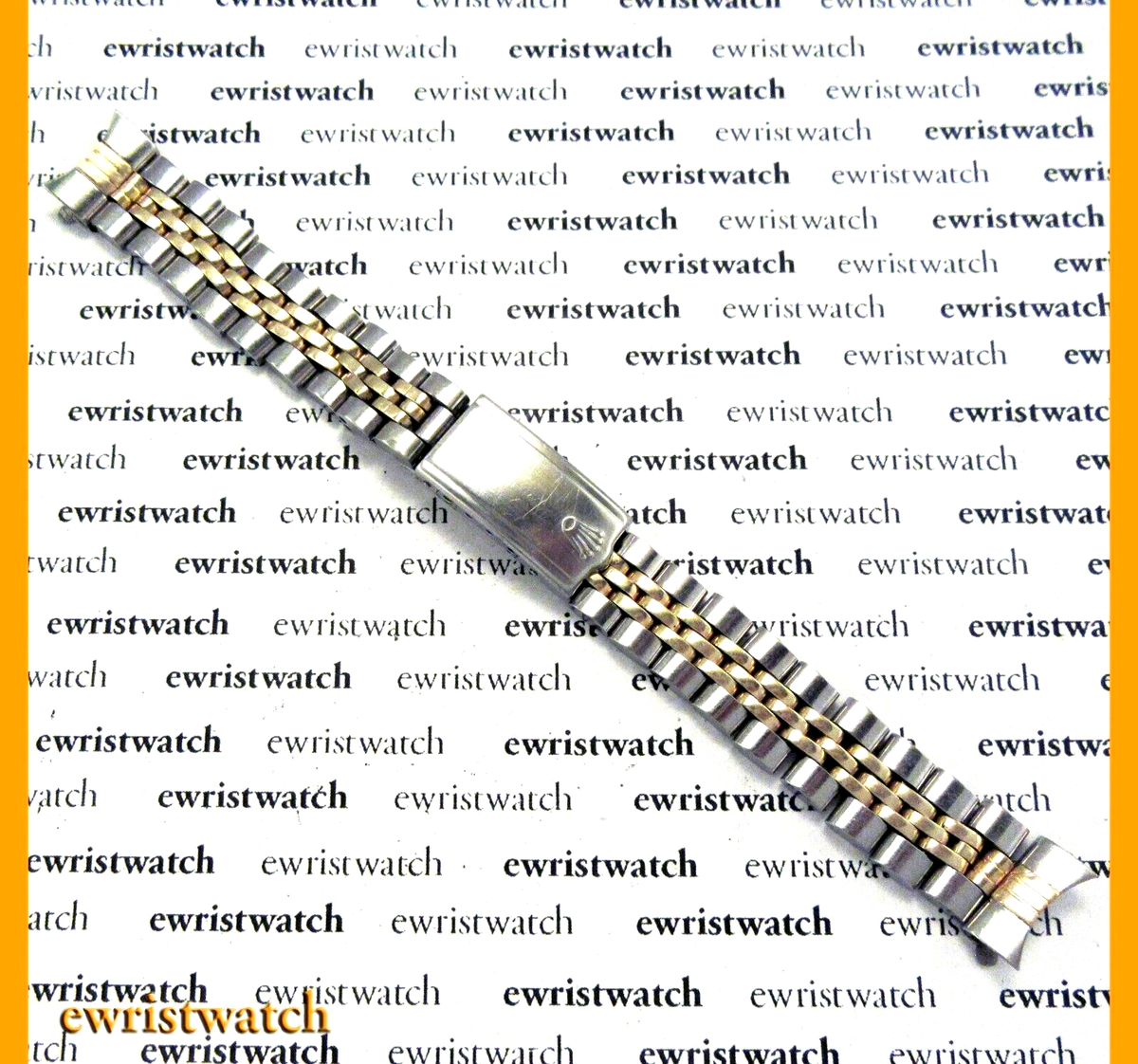 Genuine 1960s Ladies Rolex Solid 14K Gold/SS Jubilee Bracelet- Oyster  Bubbleback