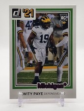 2021 Panini Chronicles Donruss Draft Picks KWITY PAYE Pink RC #30