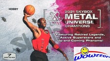 2021 UD Skybox Metal Universe Champions HOBBY Box-Look for Jordan AUTO/PMG/1of1s