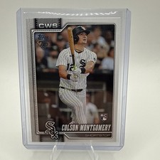 2026 Topps Series 1 Colson Montgomery #157 RC Rookie White Sox