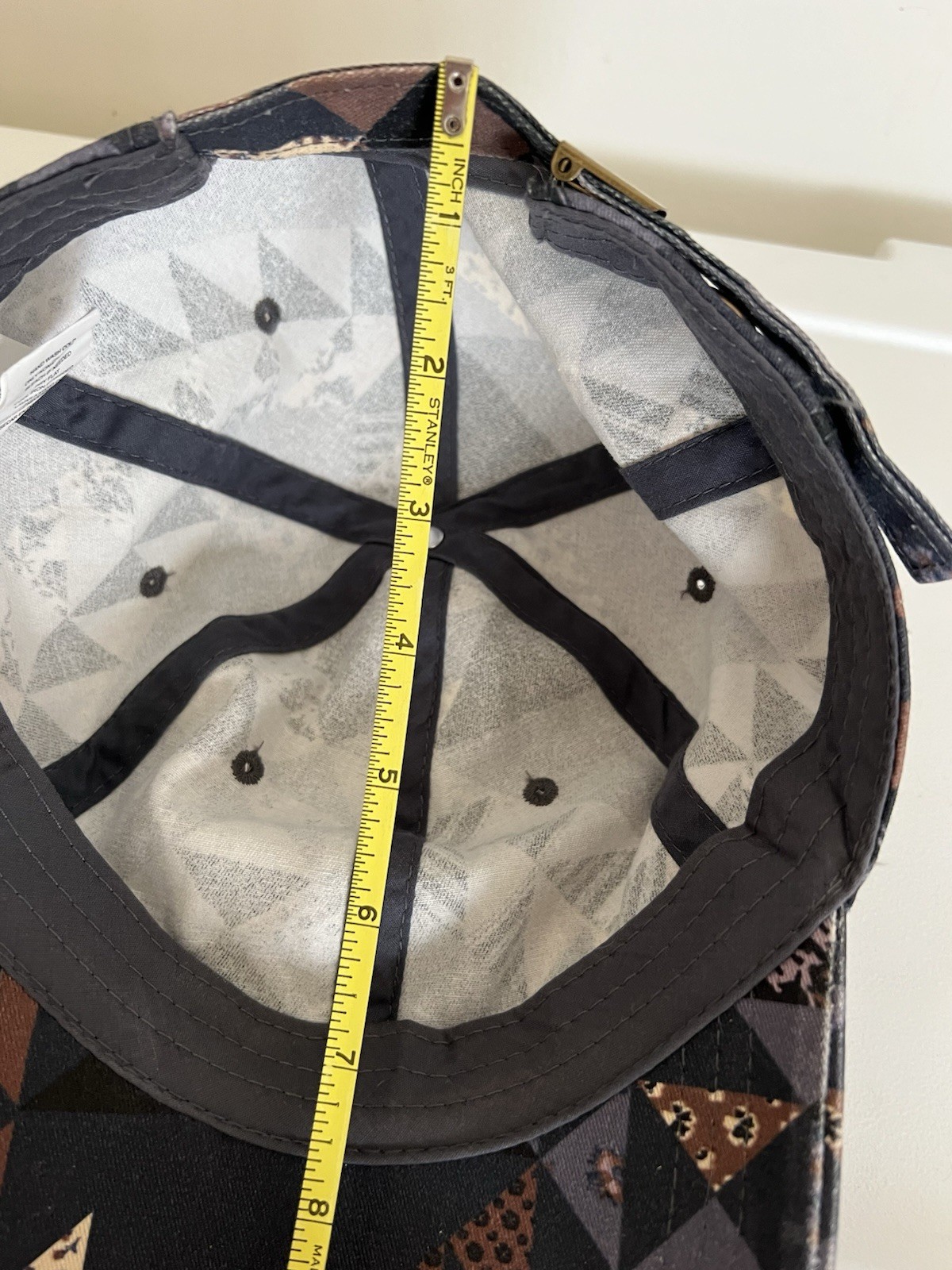 Universal Thread Geometric Print Baseball Cap Adj… - image 10