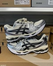 NEW ASICS Kayano 14 Cream Black Men's sneakers running shoes 6