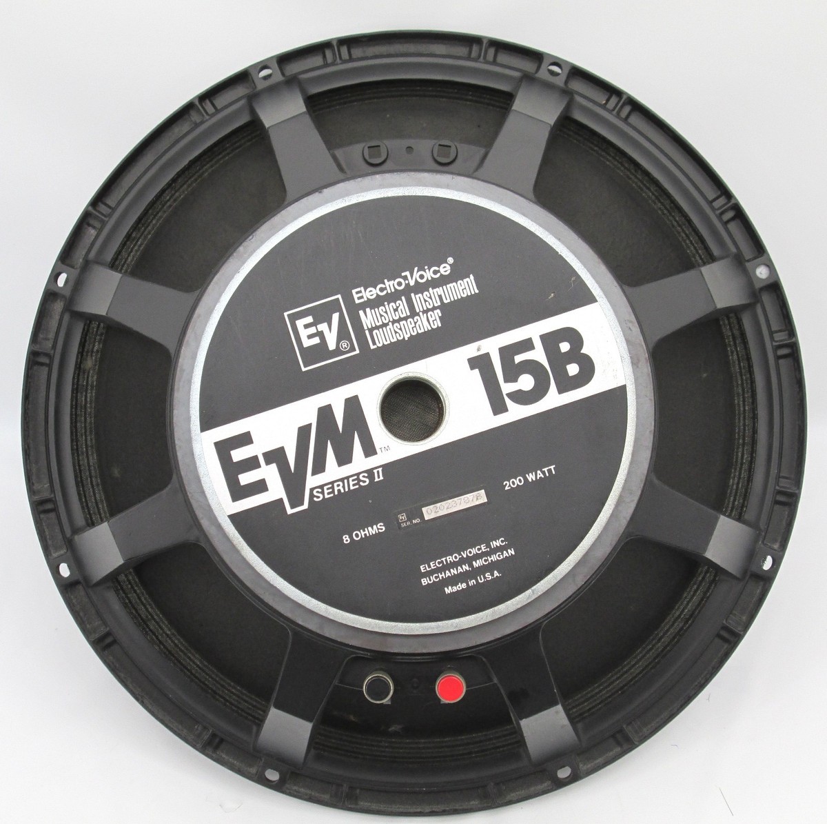 SINGLE - EV Electro Voice EVM-15B Series II Speaker 15