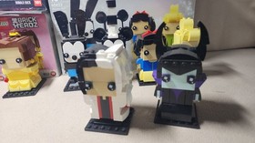 Lego Brickheadz Lot Disney Star Wars Sonic The Hedgehog Belle Beast Woody Goofy