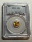 1851 $ Type 1 Liberty Gold Dollar PCGS MS63 Nice Grade Tough Early Gold $1