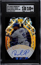 2023 Panini Chronicles Rafael Furcal Crown Royale SGC 10 w/10 Auto Holo Gold /19