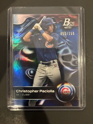 2023 Bowman Platinum - Top Prospects Christopher Paciolla #TOP-83 Blue /150 (RC)