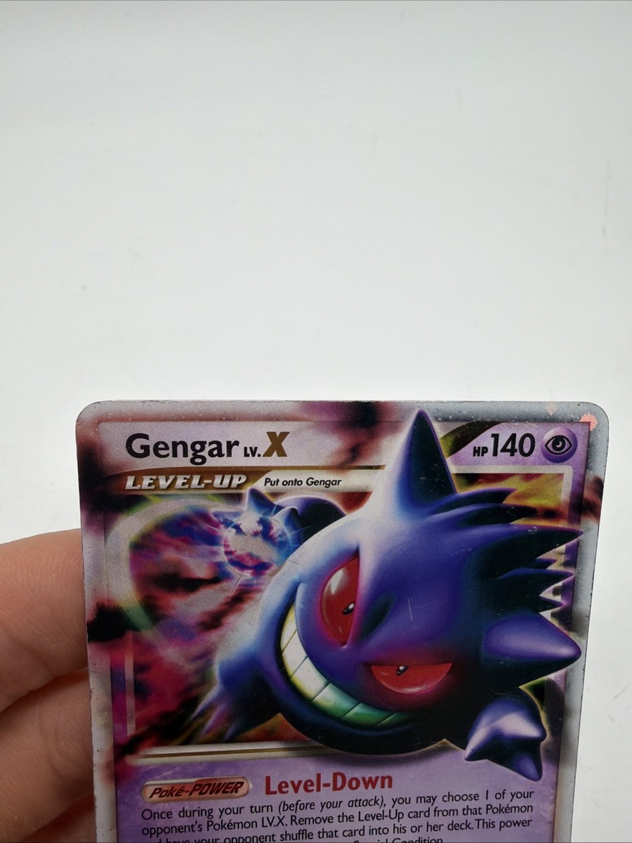 Pokémon Gengar TCG LV.X Platinum Arceus Holo Ultra Rare Card 97/99