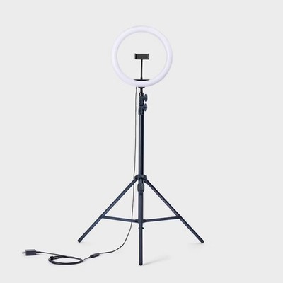 Heyday 12  RGB Ring Light with Tripod & Phone Mount   Dark Blue