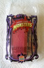 NIP Burger King Universal Studios Monsters Kids Meal Toys - Dracula