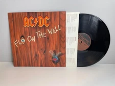 AC/DC Fly On The Wall 1985 LP Vinyl US Press Atlantic Records VG
