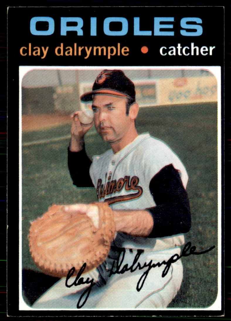 Clay Dalrymple trading card