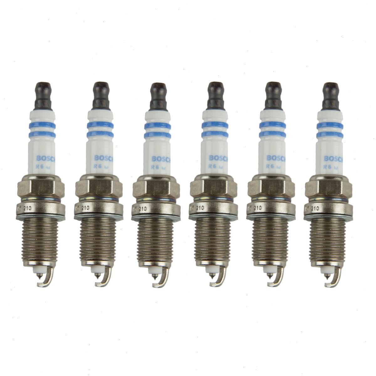 6 pc Bosch Double Iridium Spark Plugs for 1993-1995 Acura Legend 3.2L V6 cr