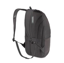 SWISSGEAR Discreet Travel Work Commuter Backpack Fits 15" Laptop - Charcoal Gray