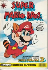 Super Mario Bros. #1 Valiant Comics 1st Print 1990