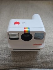 Polaroid Go White Collectible Built-In Flash Instant Film Camera.